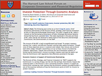 HLS Forum on Corporate Governance screenshot